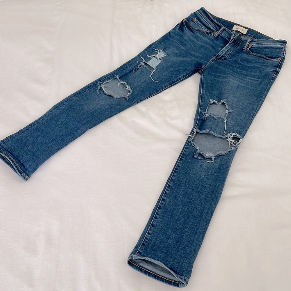 Gap - Destroyed, Ripped Jeans